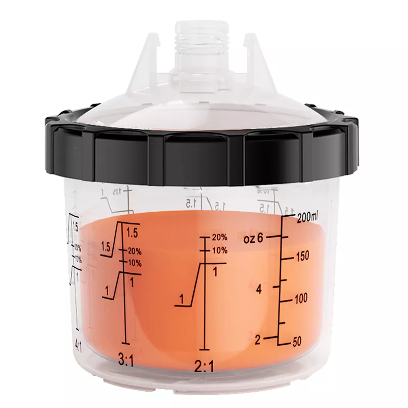 Sistema de copa de pintura desechable de 200 ml 1.0