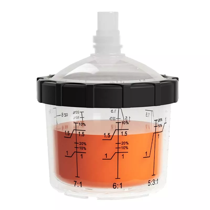Sistema de vaso de pintura desechable de 200 ml 4.0