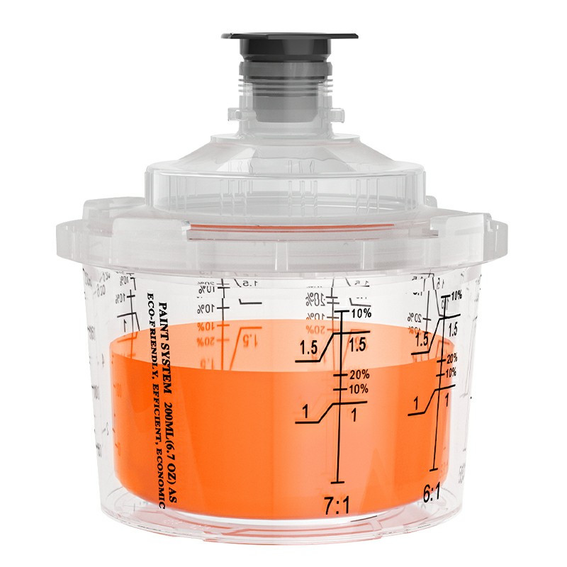 Copa de pulverización desechable de 200 ml