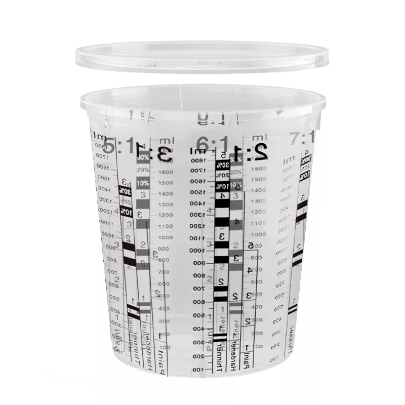 ¿Por qué se considera AsPaint un fabricante calificado de tazas de mezcla de pintura?