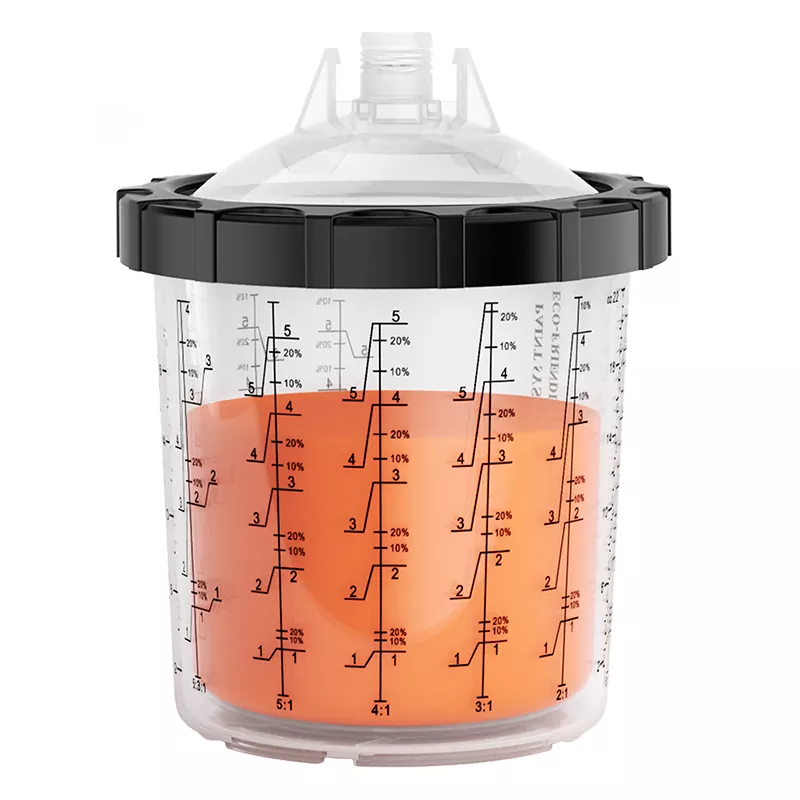 600 ml Sistema de taza de pintura desechable 1.0