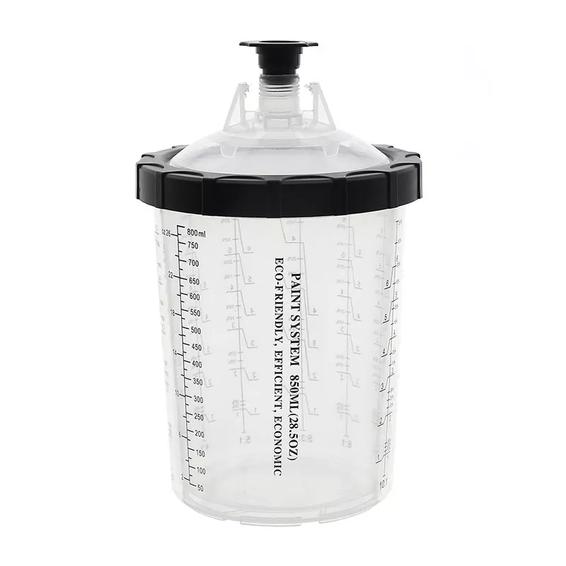 800 ml Sistema de taza de pintura desechable 1.0