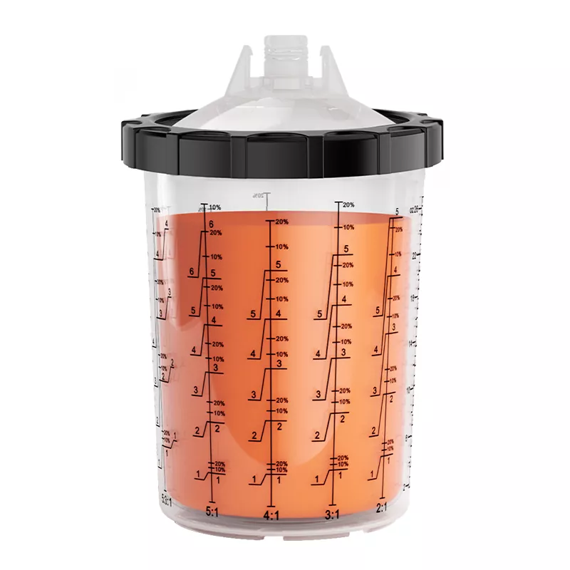800 ml Sistema de taza de pintura desechable 1.0