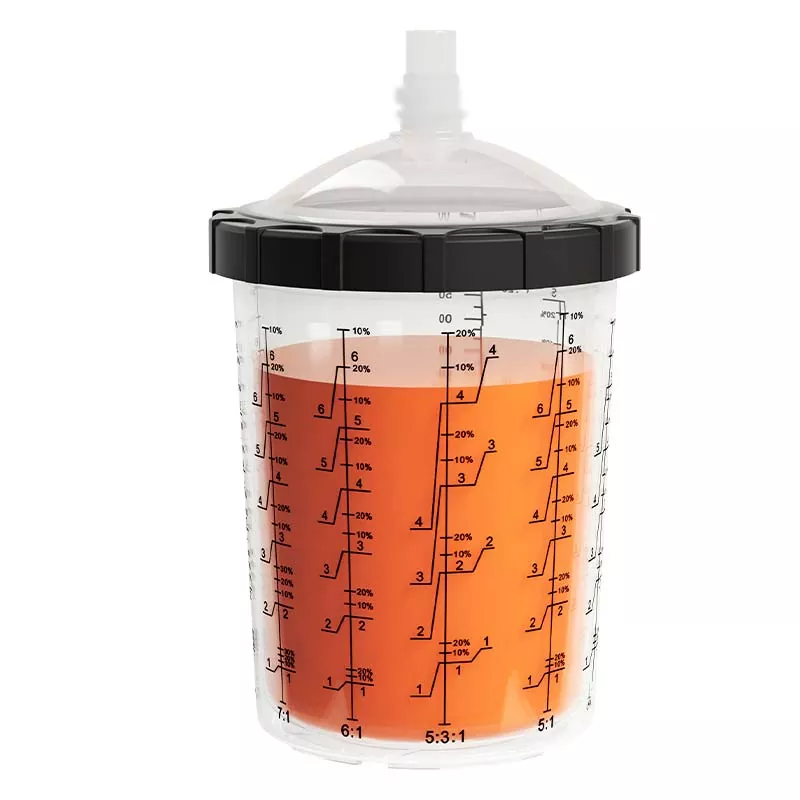 Sistema de vaso de pintura desechable de 850 ml 4.0
